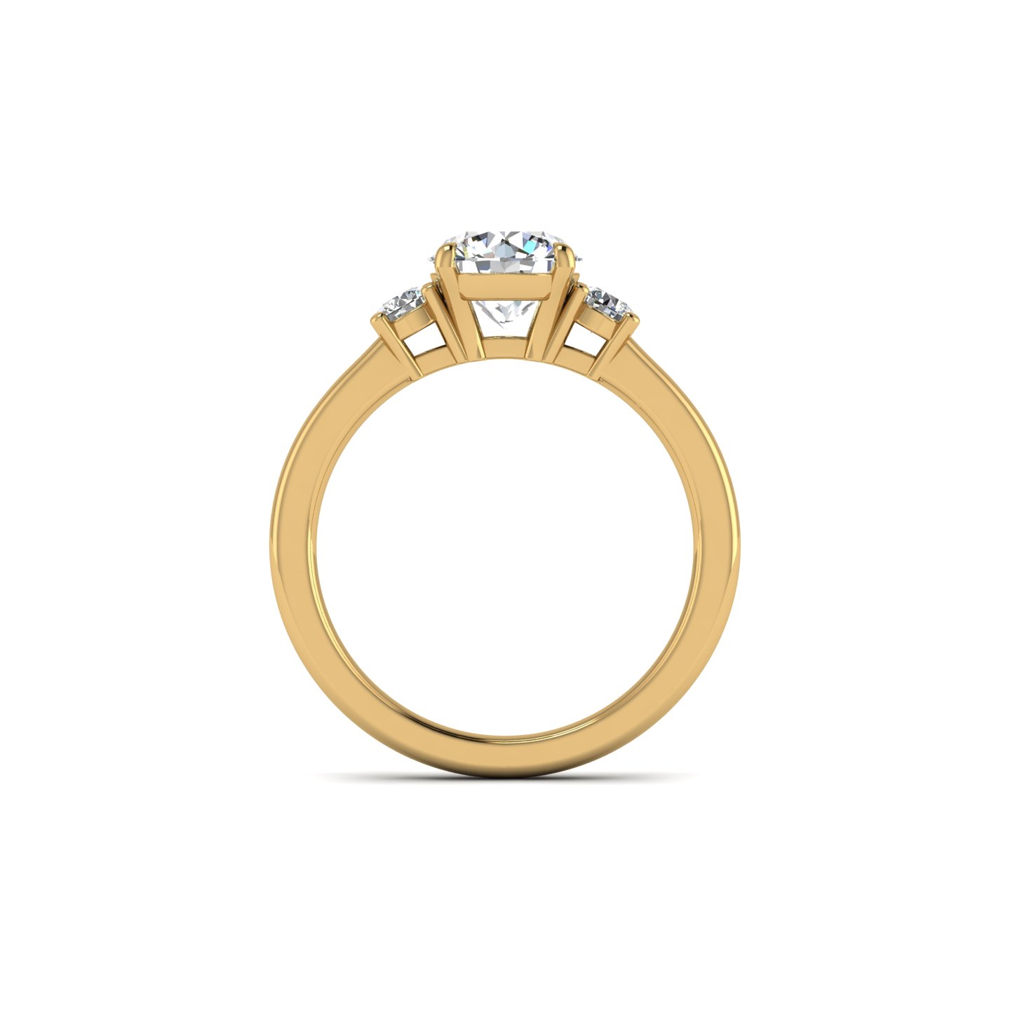 Oaklee 3 Stone Ring